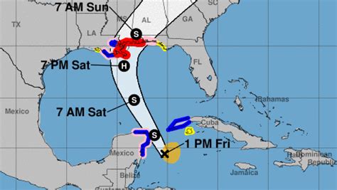 Tropical Storm Nate Mobile, Alabama: Projected Path & Forecast