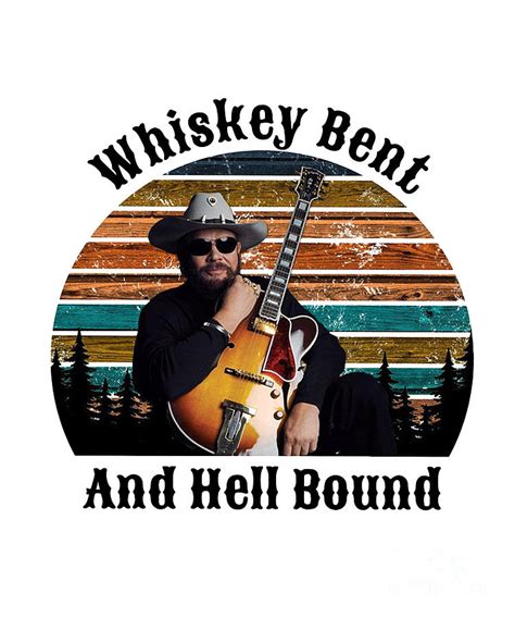 Whiskey Bent and Hell Bound Retro Digital Art by Notorious Artist - Pixels