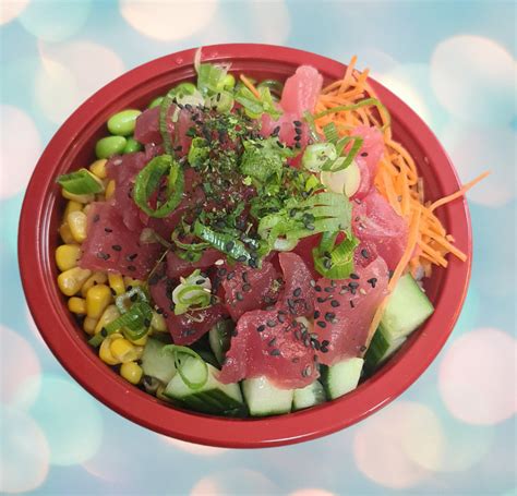 poké bowl spicy maguro - Mr Bento