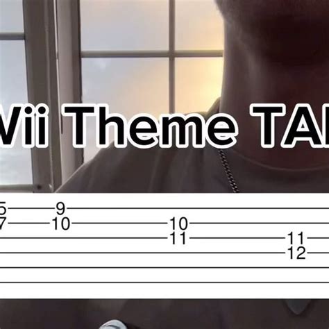 Jack on Instagram: "Wii theme #meme #music #tutorial #wii #tab" in 2024 ...