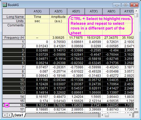 Help Online - Origin Help - Data Selection Requirements for Origin Graph Types