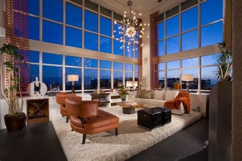 penthouse - Modern - Living Room - Orange County - by Frank Pitman Designs