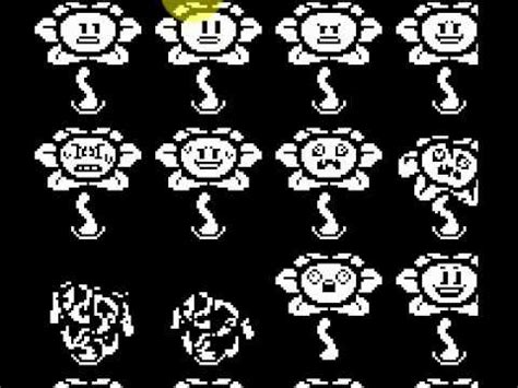 UNDERTALE! Flowey Sprites. Flowey! - YouTube