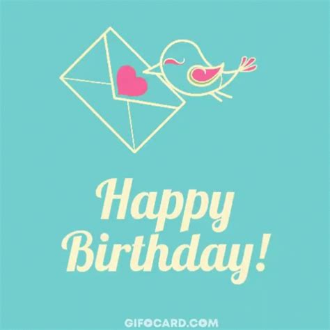 Happy Birthday Birthday Card GIF - Happy Birthday Birthday Card Birthday Gif - Discover & Share GIFs