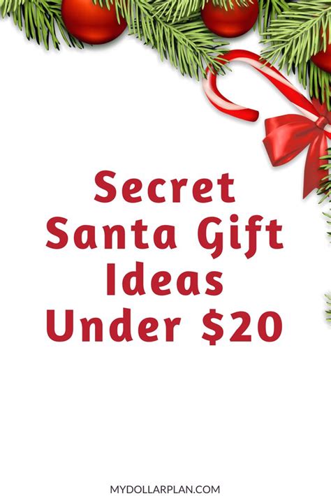 Secret Santa Gift Ideas Under $20 | Secret santa gifts, Secret santa ...