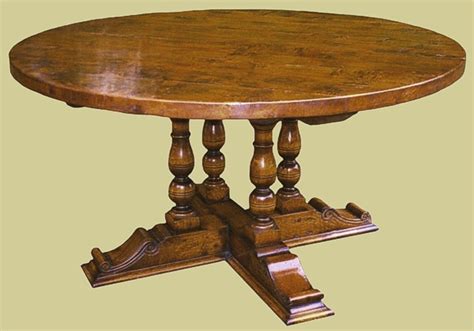 Round Dining Table | Solid Oak | 4 Seater | 6 Seater | 8 Seater Dining Tables | Period Design