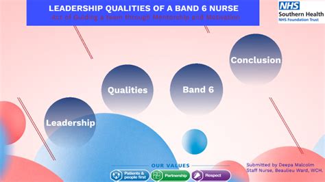 Leadership Qualities Of a Band 6 Nurse by Deepa Malcolm on Prezi