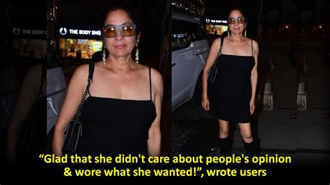 Why Dress Like a 20-YO? Neena Gupta Trolled For Wearing Mini Black ...