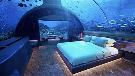 The Most Luxurious Underwater Hotel Rooms - YouTube