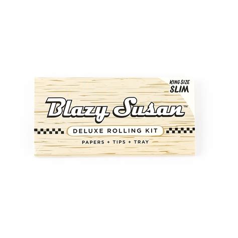 Blazy Susan: Blazy Susan Deluxe Rolling Kit – Unbleached | Leafly