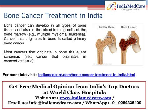 PPT - Bone Cancer Treatment in India PowerPoint Presentation, free download - ID:7734605