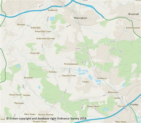 The Finchampstead Society - Location