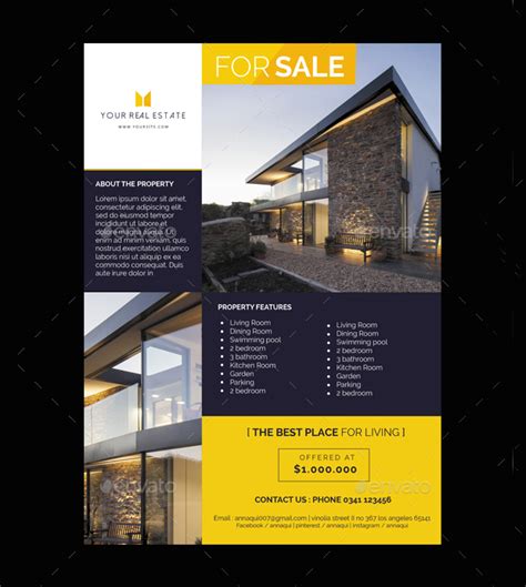 25+ Real Estate Flyer Templates - Printable PSD, AI, Vector EPS | Design Trends - Premium PSD ...