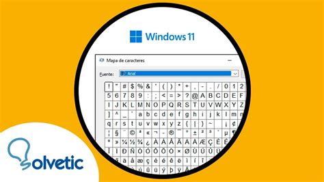 Mapa De Caracteres Windows 11 | Images and Photos finder