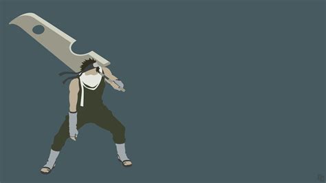 Naruto - Zabuza Momochi Minimalist Wallpaper