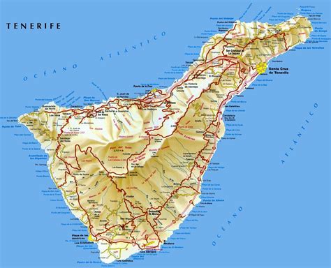 Large Tenerife Maps for Free Download and Print | High-Resolution and ...