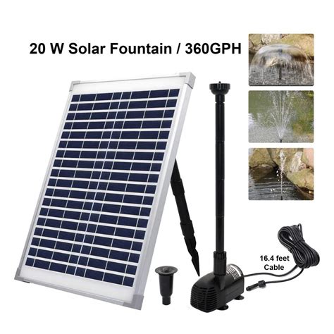 Top 10 Best Solar Fountain Pumps in 2022 Reviews - Show Guide Me