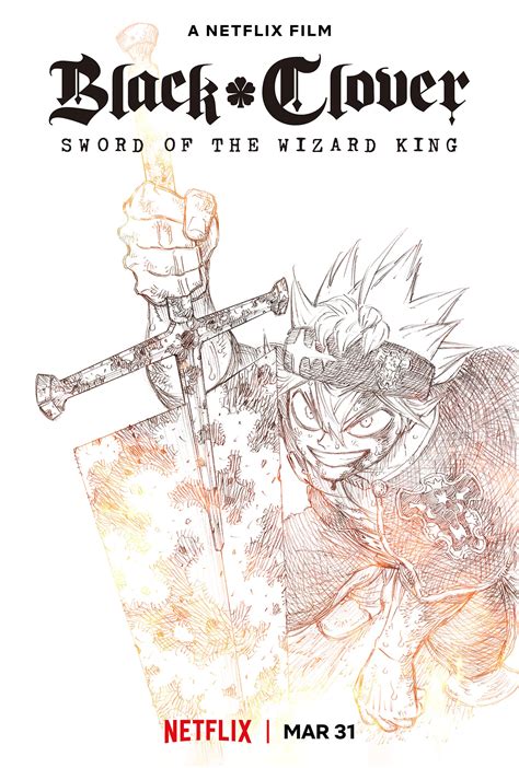 "Black Clover: Sword of the Wizard King" Movie Key Visual : r/BlackClover