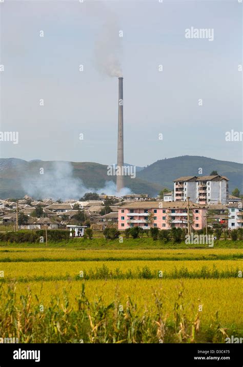 North korea outdoors photography pollution propaganda smoke tranquility ...