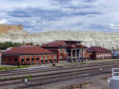 Green River train depot, in Green River, Wyoming. | MLTSHP