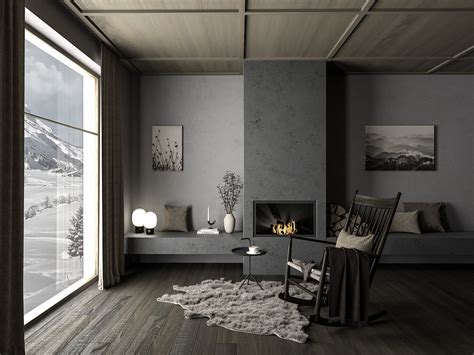 Chalet | Interior Design & Visualization on Behance