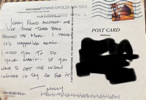 Virginia man receives cryptic postcards from unknown sender