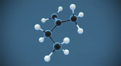 2-methyl-1-butene (C₅H₁₀) - 3D scene - Mozaik Digital Education and ...