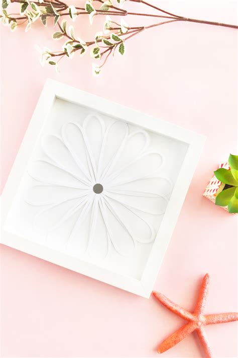 Easy DIY Paper Flower Wall Art For Your Home on Maritza Lisa