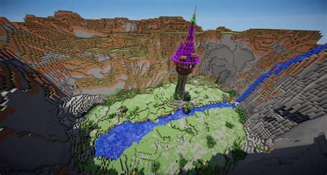 Tangled Tower Minecraft Map