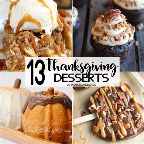 Best Thanksgiving Desserts - Easy Holiday Ideas