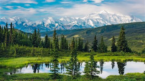 #alaska #nature #wilderness #reflection #mountain north america alaska ...