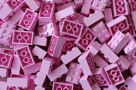 LEGO Bricks: Bright Pink 2x3. Part 3002 (X 25): Amazon.co.uk: Toys & Games