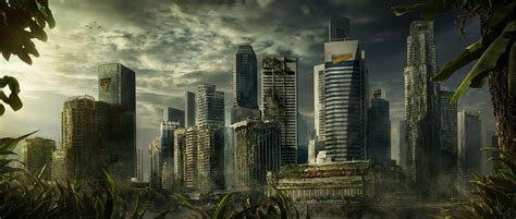 Post Apocalyptic Cityscape - Explore the Ruined Beauty