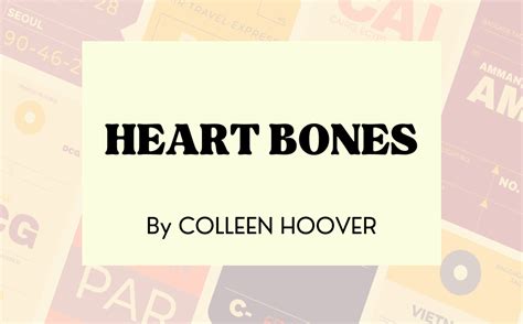 Heart Bones By Colleen Hoover: Summary Review With Quotes, 56% OFF