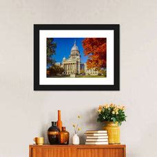 Illinois Capitol Autumn Wall Art | Photography