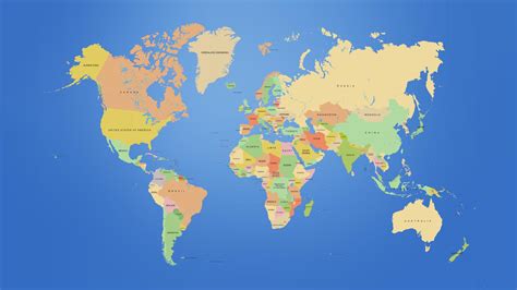 World Map wallpaper | 1920x1080 | #1151