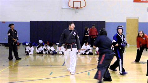 Black Belt Point Sparring - Karate - YouTube