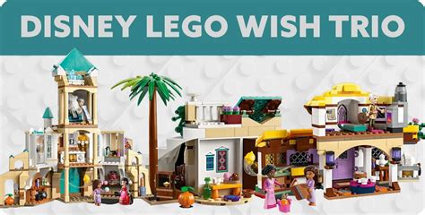 LEGO Set Reveal – Disney LEGO Wish Trio | iDisplayit