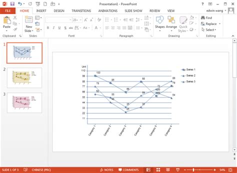 Line Graph Templates for PowerPoint