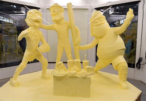 New Farm Show butter sculpture features Gritty, pro-sports mascots | The Sentinel: News ...