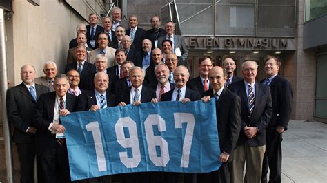 Class of 1967 Schedule | Columbia College Alumni Association