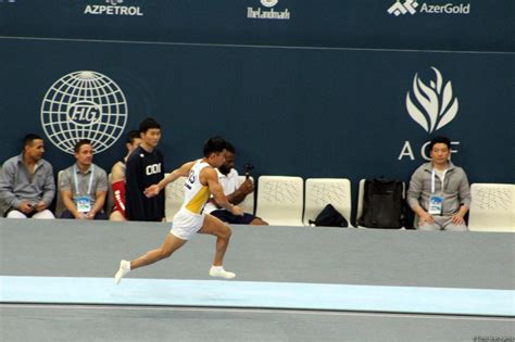 Last day of FIG Artistic Gymnastics World Cup kicks off in Baku [PHOTO]