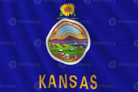 Kansas Flag Stock Photos, Images and Backgrounds for Free Download