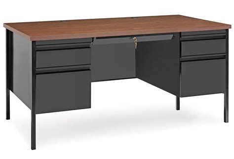 Metal Office Desks, Steel Office Desks in Stock - ULINE