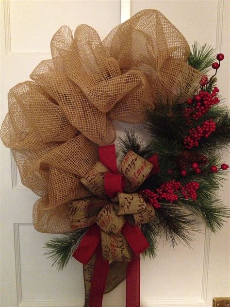 Country wreath | Wreaths, Country wreaths, Christmas decorations