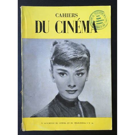 LES CAHIERS DU CINEMA French Magazine N°034