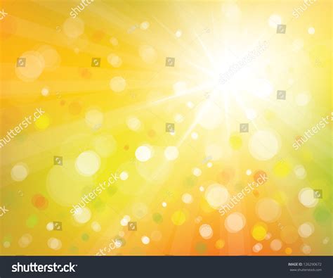 Vector Sky Background Sunshine Stock Vector (Royalty Free) 126290672 ...