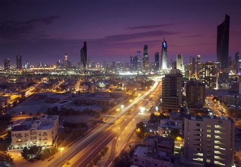 Kuwait City with Traffic trails ! | The State of Kuwait (i/k… | Flickr