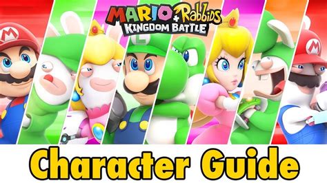 Mario + Rabbids Kingdom Battle Character Guide - YouTube