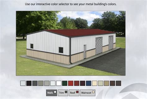 Metal Building Color Chart | Kemele